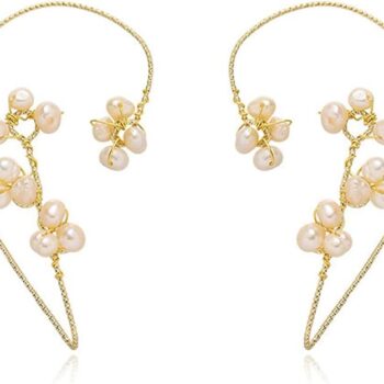 Flower Cuff Earrings