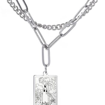 Tarot Card Necklace
