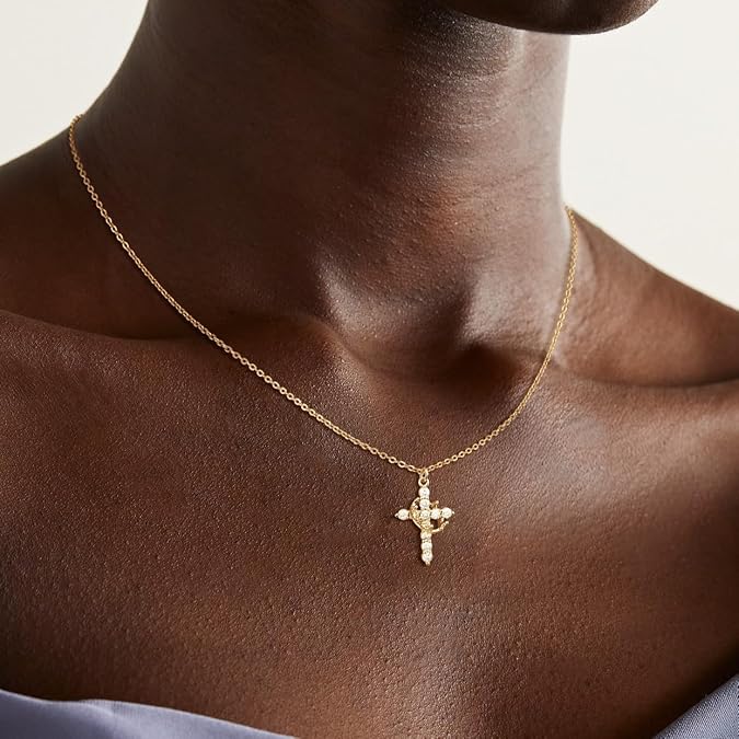 Crown Cross necklace - Image 5